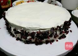 蓝风车草莓水果蛋糕的做法图解6