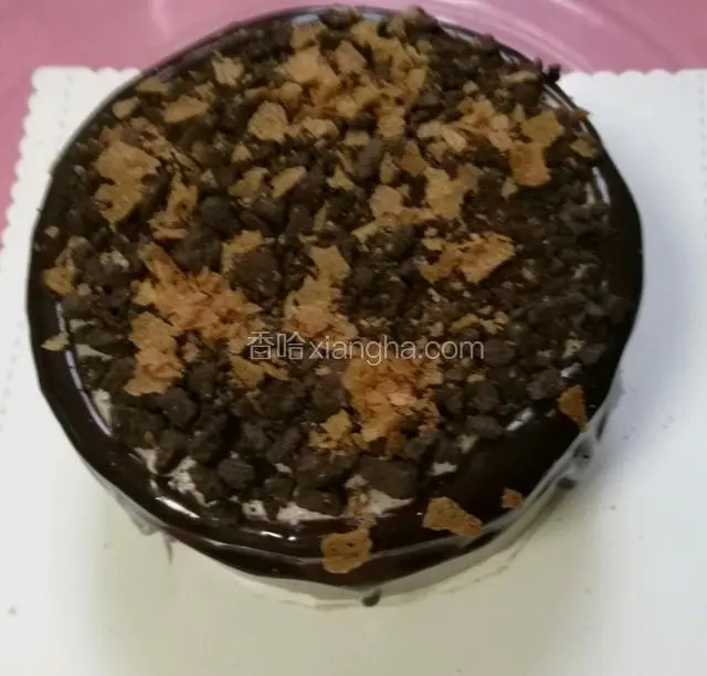 家里有百丽可可脆就顺便撒了些，没有可以不撒。