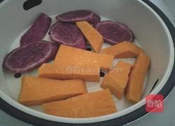 双色芋圆的做法图解3