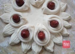 枣花馒头的做法图解3