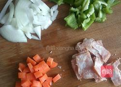 海鲜馒头焗饭的做法图解1