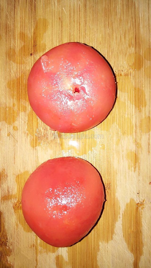 去掉西红柿外皮