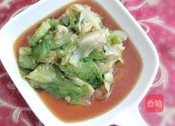 蚝油西生菜的做法图解8