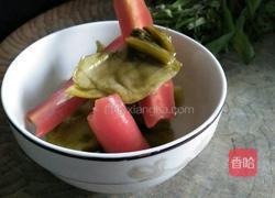 拌泡菜的做法图解1