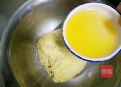 南瓜豆沙火腿包的做法图解12