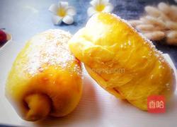 南瓜豆沙火腿包的做法图解33