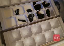 橘子巧克力牛奶冰块的做法图解4