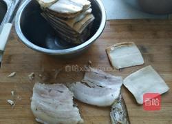 蒸五花肉豆腐干的做法图解3