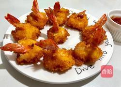 黄金蝴蝶虾的做法图解12