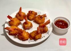 黄金蝴蝶虾的做法图解13