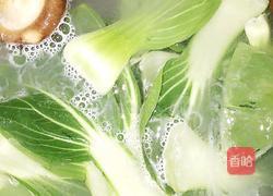 香菇油菜的做法图解1