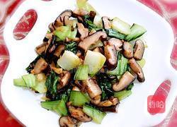 香菇油菜的做法图解14