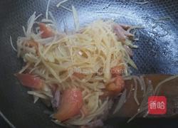 番茄土豆丝的做法图解5