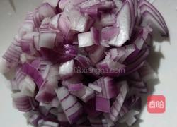 洋葱添豆腐的做法图解4