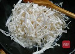 白菜伴金针的做法图解7