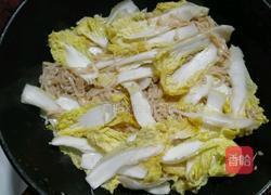 白菜伴金针的做法图解11