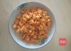 红薯和抹菜汤园的做法图解2