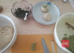 红薯和抹菜汤园的做法图解6