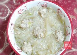 萝卜粉丝丸子汤的做法图解17