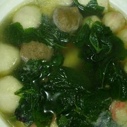 薄荷丸子全家福的做法[图]