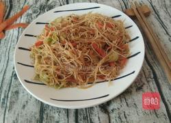 炒粉干的做法图解10