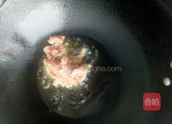 肉沫香菇油菜的做法图解2