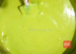 抹茶戚风蛋糕八寸的做法图解12