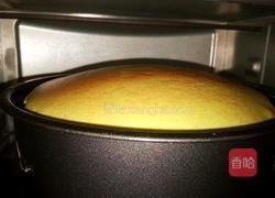 抹茶戚风蛋糕八寸的做法图解14