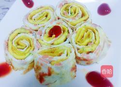 双色蛋卷的做法图解10