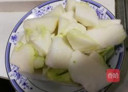 红烧青菜头的做法图解1