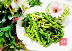 蒜苔炒肉的做法图解9