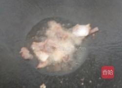 百合炒腌肉的做法图解2