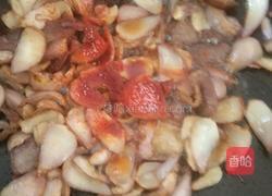 百合炒腌肉的做法图解5
