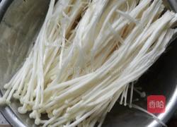 凉拌金针菇的做法图解1