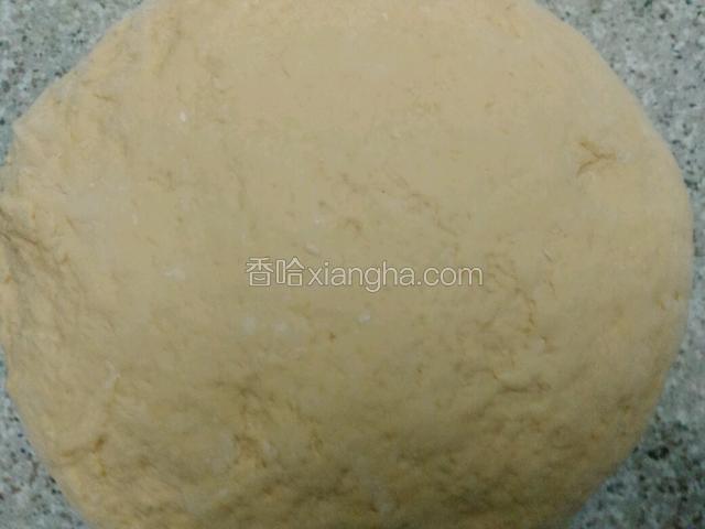 揉成光滑的面团