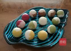 彩色汤圆的做法图解6