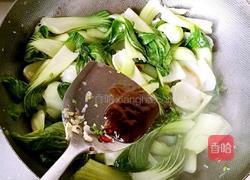 炝炒上海青的做法图解5