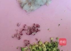 菌汤虾球龙须面的做法图解4