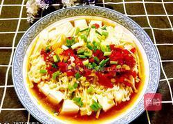 剁椒金针菇豆腐的做法图解11