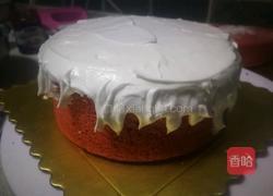 草莓流心红丝绒裸蛋糕的做法图解13
