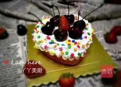 草莓流心红丝绒裸蛋糕的做法图解16