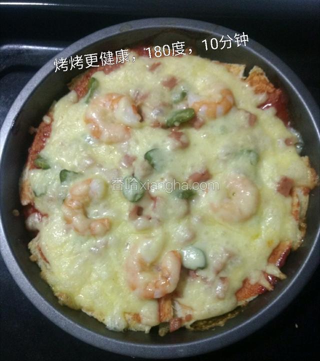 烤箱预热，180度，10-15分钟。