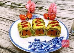 香菇西兰花鸡蛋卷的做法图解15