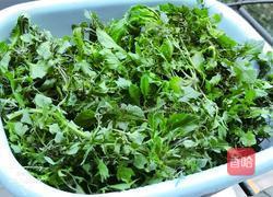 荠菜饺子的做法图解1