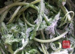 清真茼蒿的做法图解1