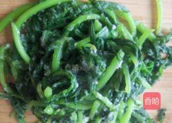 清真茼蒿的做法图解2