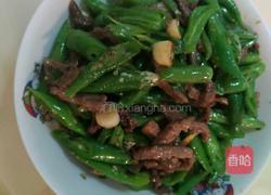 尖椒牛肉丝的做法图解4