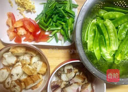 回锅油条炒腊肉的做法图解3