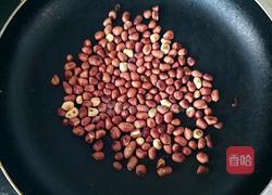 凉拌陈醋苦菊花生米的做法图解3
