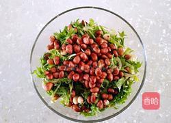 凉拌陈醋苦菊花生米的做法图解9